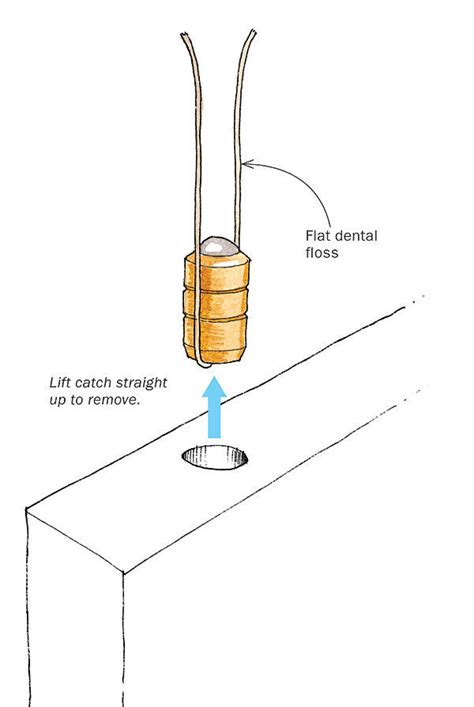 Removing Ball Catches During Test Fitting Finewoodworking