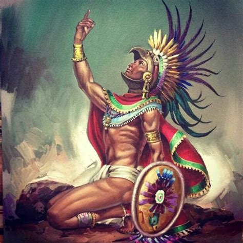 Azteca Aztec Warrior Mexican Culture Art Aztec Art