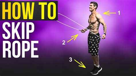 How To Skip Rope 5 Basic Steps Youtube