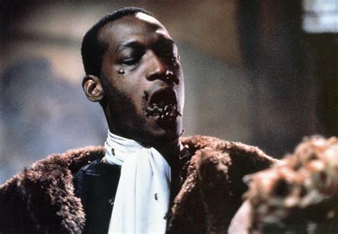The candyman is an urban legend that tells the scary story of a murdered slave who returns from the dead in search of revenge if you say his name five times. Jump Scares in Candyman (1992) | Where's The Jump?