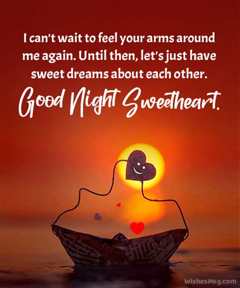 Good Night Messages For Him In Long Distance WishesMsg