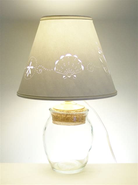 Small Fillable Glass Lamp