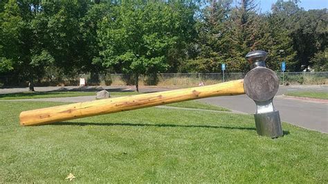 Giant Hammer Artwork Stolen In Northern California