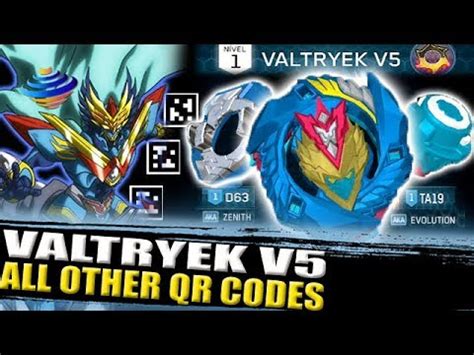 Beyblade burst codes are here, that work in 2021. VALTRYEK V5 GAMEPLAY + ALL VALTRYEK QR CODES + ZANKYE ...