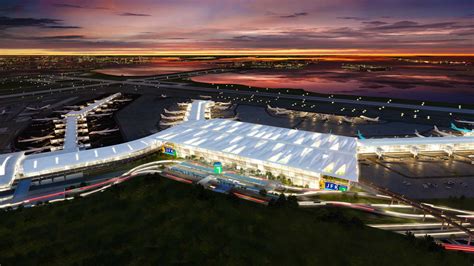 Gallery Of Updated 13 Billion Plans For New York Jfk Airport Overhaul