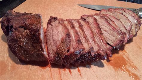Smoke tri tip and beer can chicken by: Smoked Tri Tip | Big Man, Little Kitchen