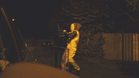 creepy clown sorry for chainsaw stunt amid rise in sightings bbc news