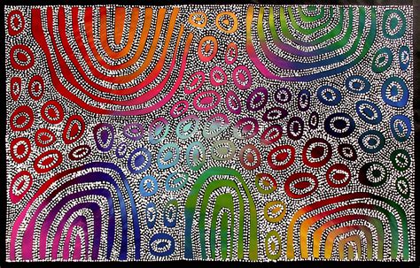 Aboriginal Artwork By Sally Clark Sold Through Coolabah Art On Ebay