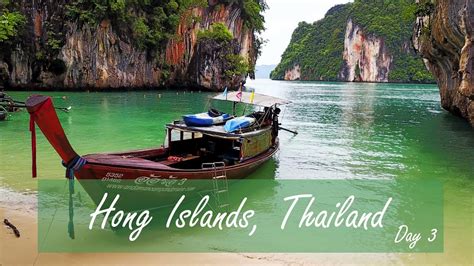 Private Boat Tour Hong Islands Ao Nang Thailand Youtube