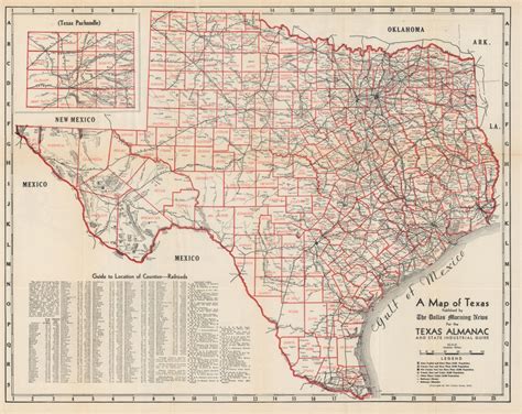 A Map Of Texas Highway Map Of Texas Geographicus Rare Antique Maps