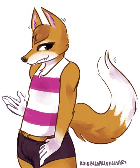 Furrybooru Animal Crossing Anthro Blush Canid Canine Canis Chief
