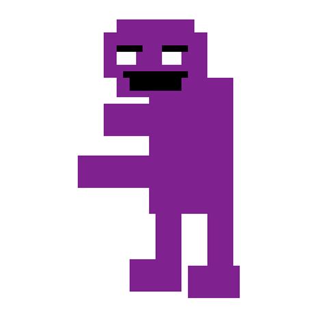 Purple Guy Pixel Art Galleries Cool Married Guy
