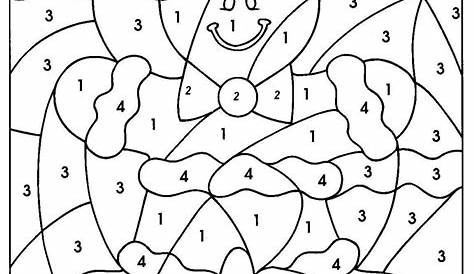 Printable Color By Number Coloring Pages Coloring Page For Kids | Kids