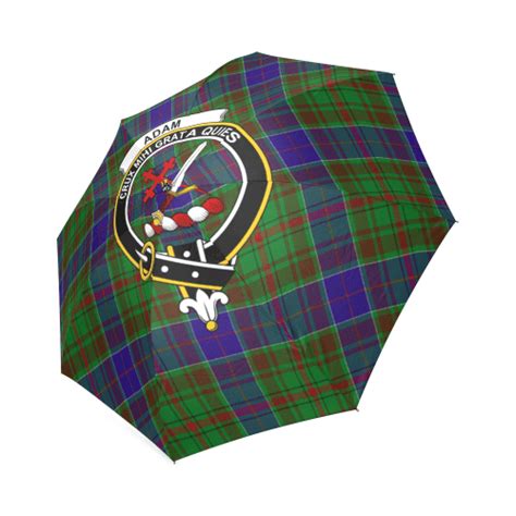 Adam Clan Tartan Crest Umbrella Tartan Today