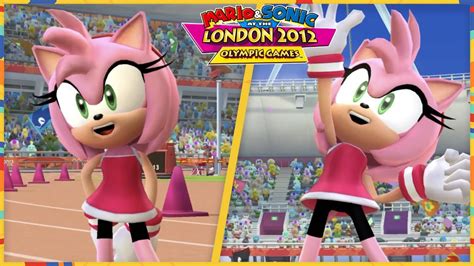 Mario Sonic At The London Olympic Games Wii K All Events Amy Gameplay Youtube