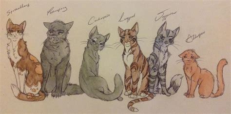 Thunderclan Medicine Cats By Starthewolfpuppy On Deviantart
