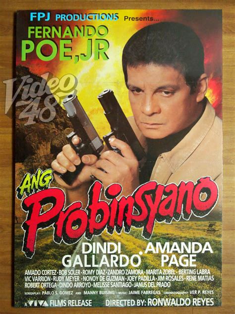 Fpj Fpj Original Theatrical Movie Posters 11 Ang Probinsyano 1996