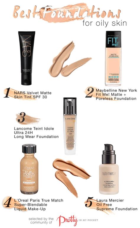 Best Foundations For Oily Skin Pretty In My Pocket Primp Best