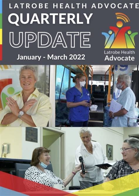 Quarterly Update January March 2022 Latrobe Health Advocate