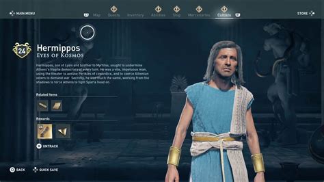 Assassin S Creed Odyssey Hermippos Harpalos And Okytos The Great
