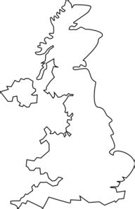 United Kingdom Outline Clip Art at Clker.com - vector clip art online