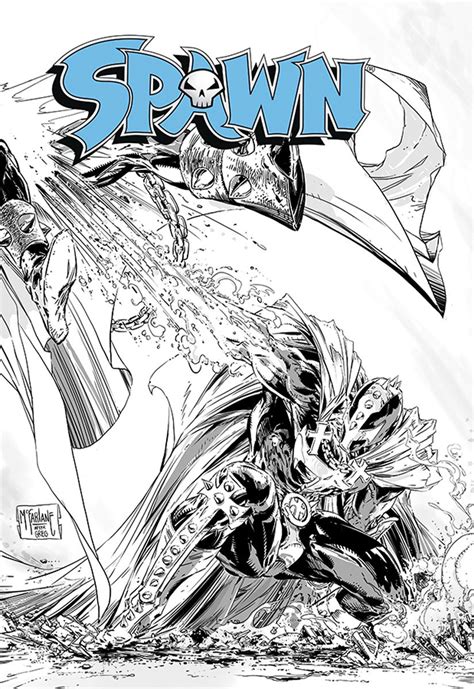 Daily Spawn Archive On Twitter The Cover Of Spawn Art By Todd Mcfarlane Spawn