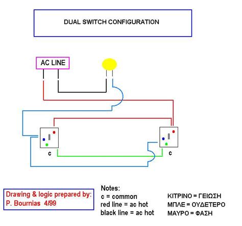 These two way switches have a single pole double throw (spdt) configuration. Some Electrical diagrams - Do-it-yourself