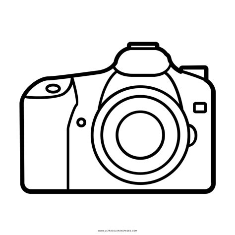 Canon Camera Coloring Coloring Pages