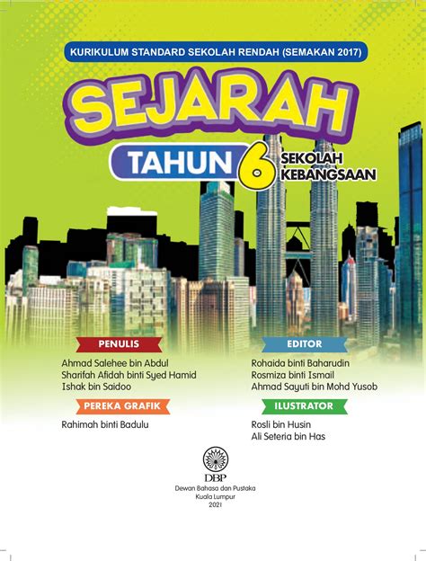Buku Teks Sejarah Darjah 6