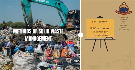 Methods Of Solid Waste Management