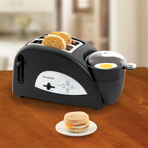 West Bend Tem500w Egg And Muffin Toaster