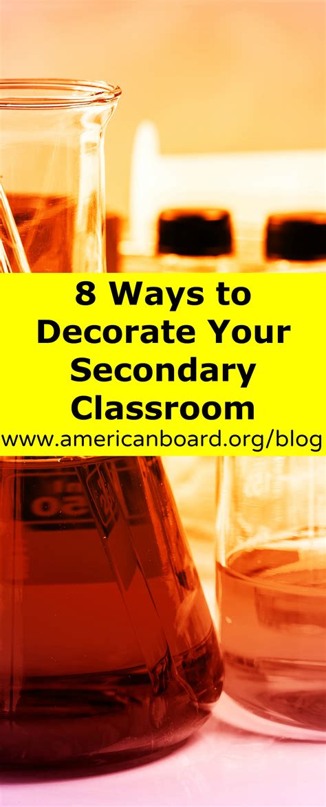 Crafts to hang from classroom ceiling. 8 Ways to Decorate Your Secondary Classroom - American ...