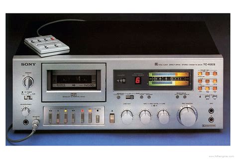 The official instagram for sony. Sony TC-K80 Stereo Cassette Deck Manual | HiFi Engine