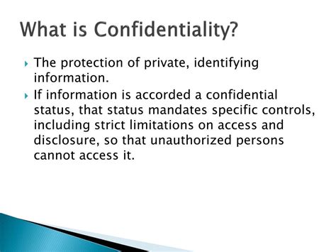 Ppt Confidentiality Powerpoint Presentation Free Download Id2836537