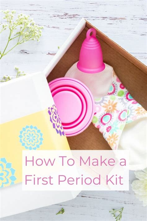 How To Make A First Period Kit For Tweens Mama Knows It All