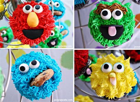 Sesame Street Cupcakes Sesame Street Birthday Party Elmo Party 2nd