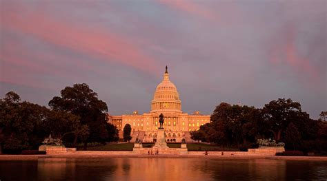 Us Capitol At Sunset Photograph By Jack Nevitt Fine Art America