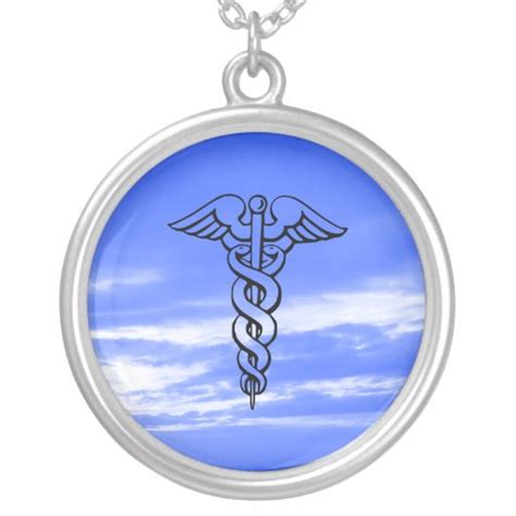 Caduceus Nursing Medical Symbol Lpn Rn Profession Custom Jewelry Zazzle