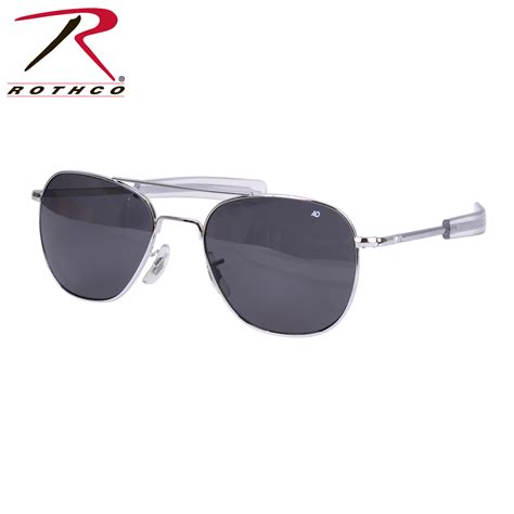 55mm Ao Original Pilot Polarized Sunglasses