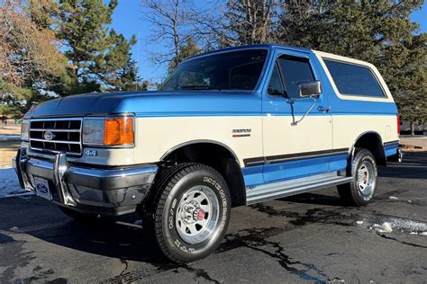 1989 Ford Bronco Xlt 4x4 For Sale On Bat Auctions Sold For 25250 On