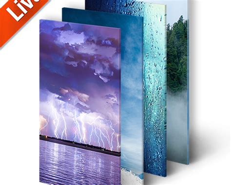 3d Weather Live Wallpaperskypurplephotographic Paperarchitecture