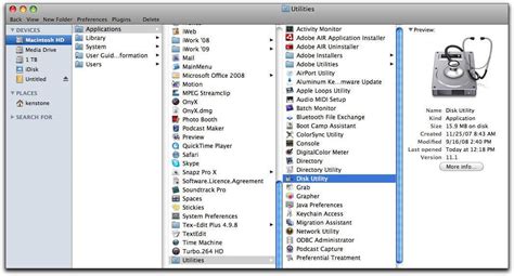 Where are the utilities located on a mac? How to Partition a Hard Drive on Mac?