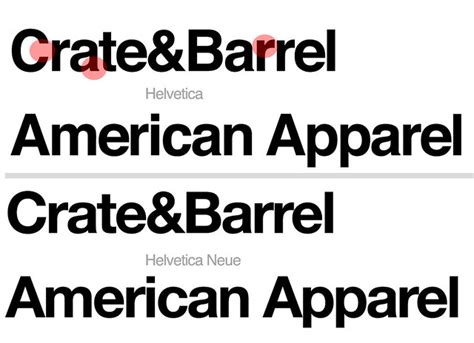 Helvetica Logos Two Well Known In The Us Brands Both Us Flickr