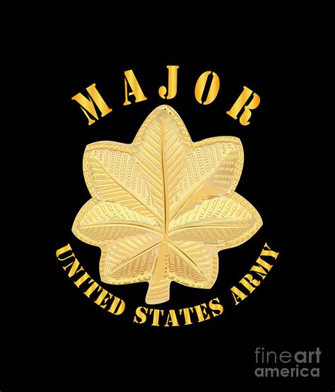 Army Major Maj V1 Digital Art By Tom Adkins Fine Art America