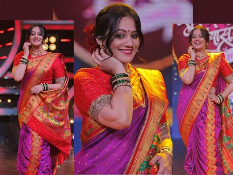 Marathi Actress Spruha Joshi Latest Photos Traditional Look Photo