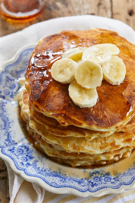 How To Make The Fluffiest Banana Pancakes Bigger Bolder Baking
