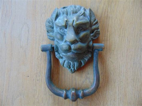 D437-1216-Victorian Brass Lion's Head Door Knocker ... Brass blessing offers an extensive variety of these antique marine products.
