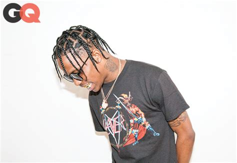 Travis scott's hair is his trademark. ILLROOTS | Travis Scott Talks Upcoming Album, 'Days Before ...