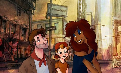 Oliver And Company Humanized Disney Characters As Humans In Art