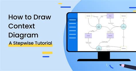 How To Draw Context Diagram A Stepwise Tutorial Edrawmax Online